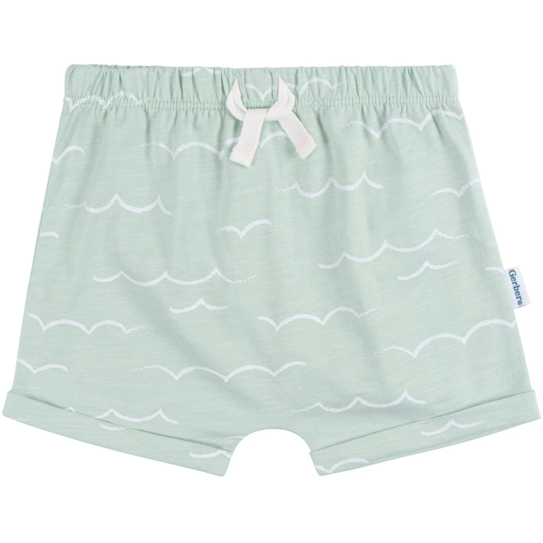 2-Piece Baby and Toddler Boys Waves T-Shirt and Shorts Set