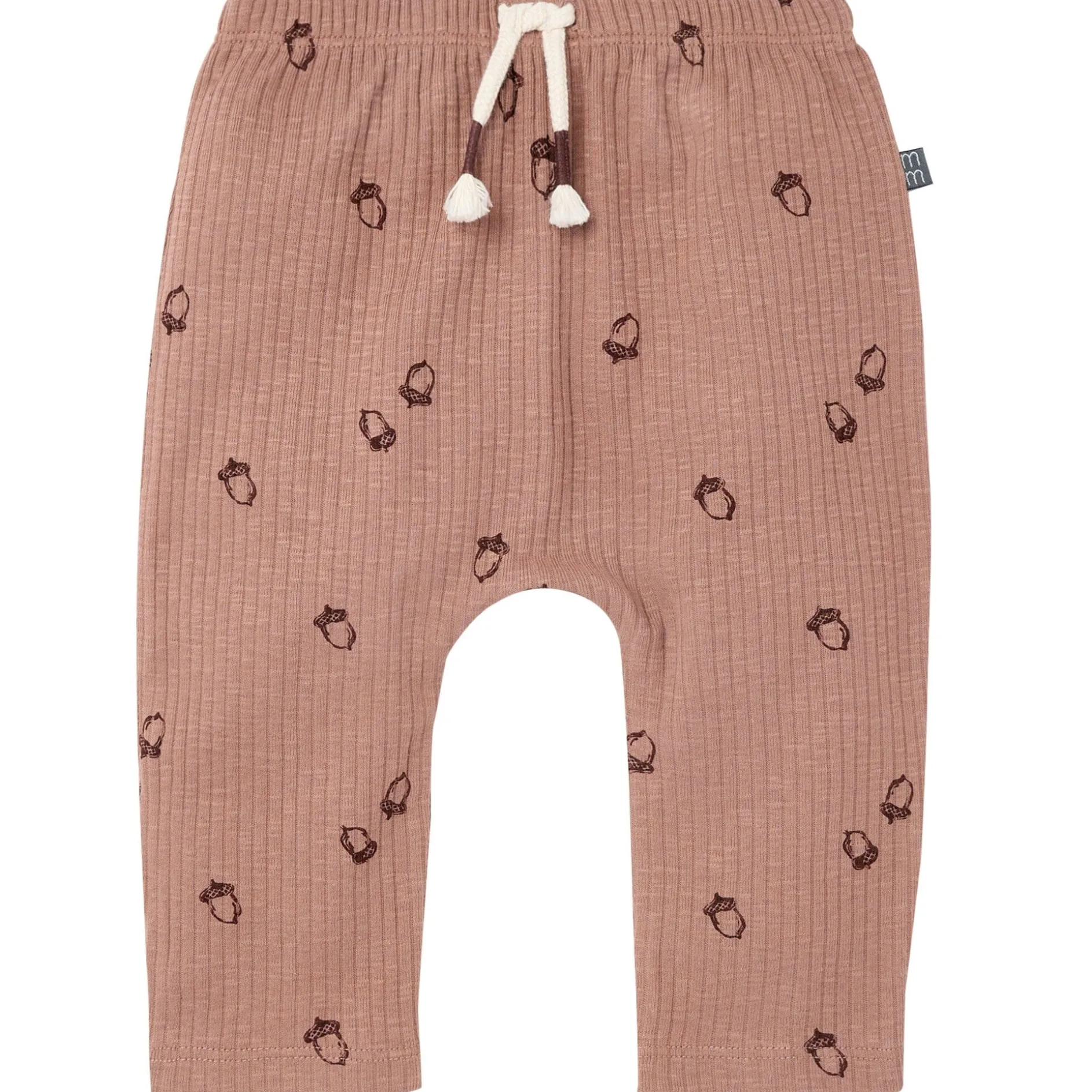 4-Piece Baby Boys Acorns Henley Tops and Pants Set