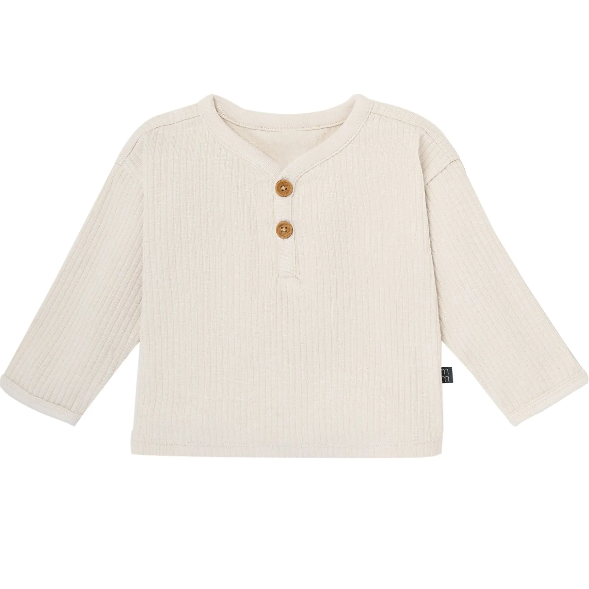 4-Piece Baby Boys Acorns Henley Tops and Pants Set