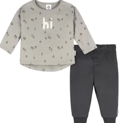 2-Piece Baby Boys Acorns Long Sleeve Top & Jogger Set