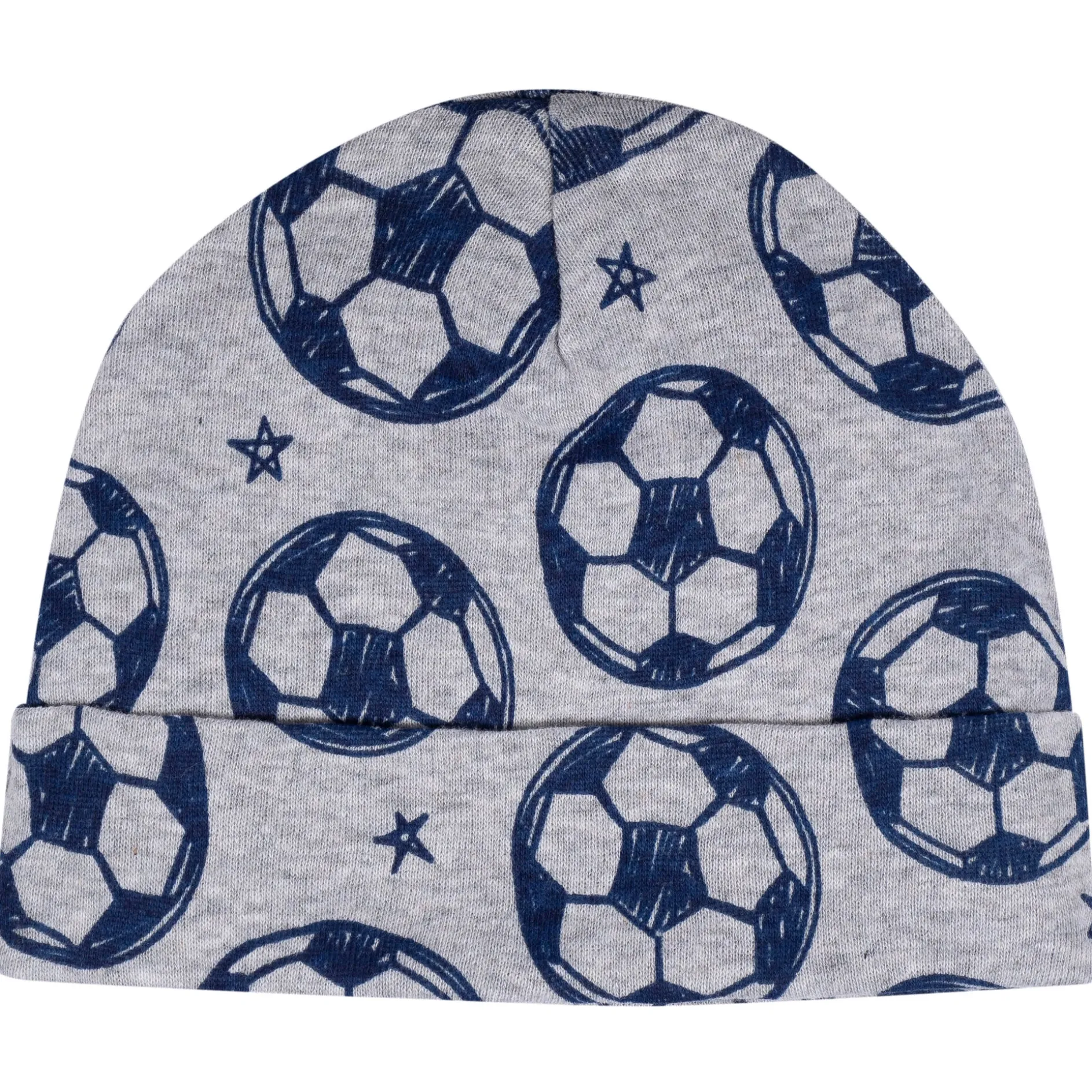 8-Piece Baby Boys All Star No Scratch Mittens & Caps Set