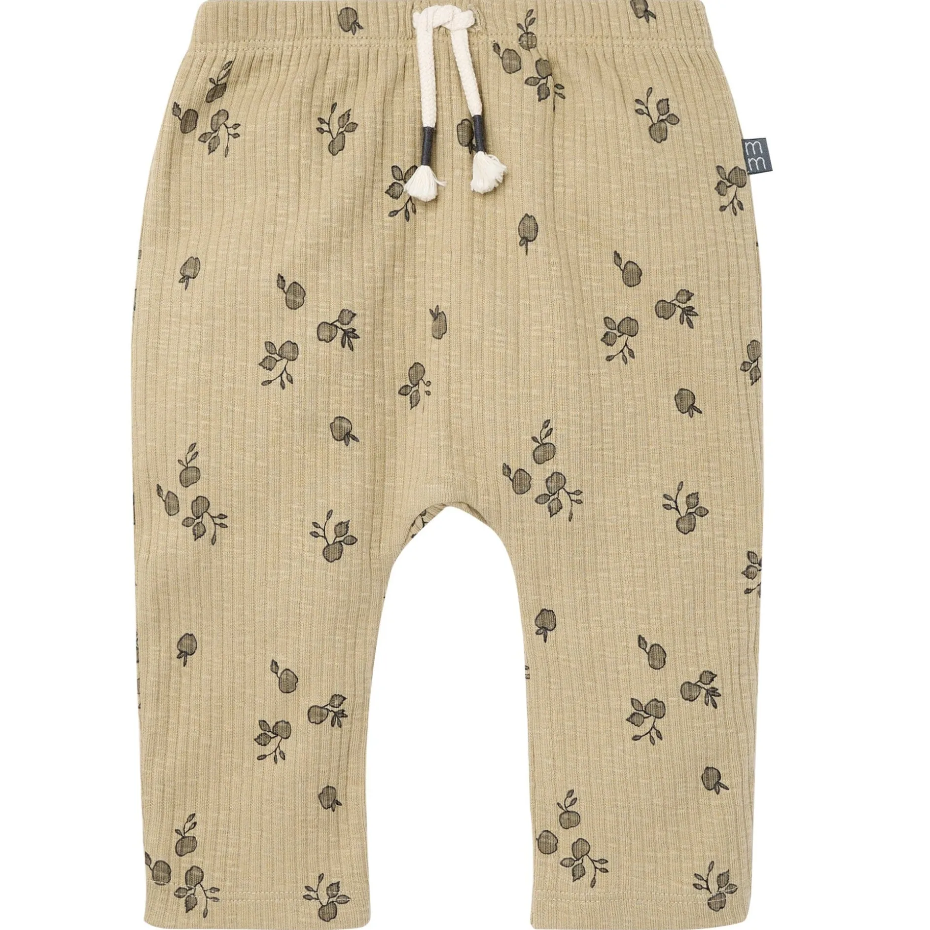 4-Piece Baby Boys Apples Henley Tops and Pants Set