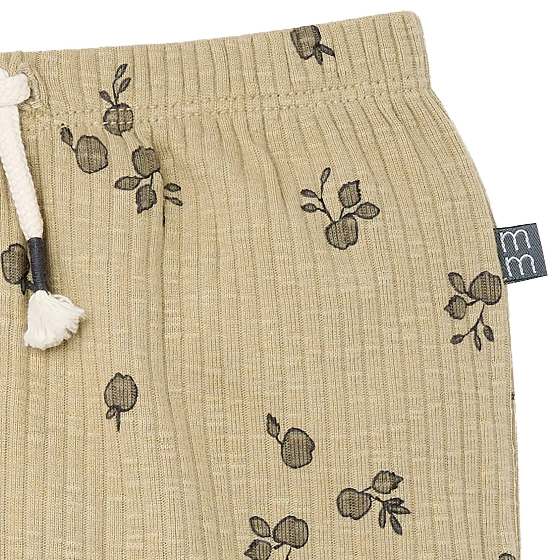 4-Piece Baby Boys Apples Henley Tops and Pants Set
