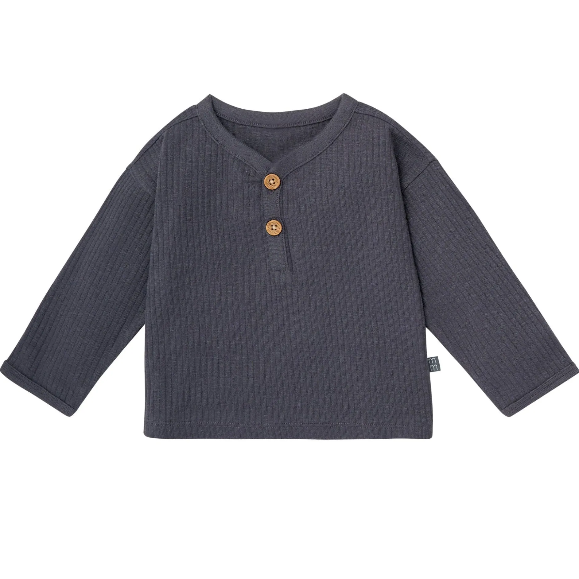 4-Piece Baby Boys Apples Henley Tops and Pants Set