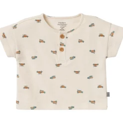 2-Piece Baby Boys Beach Buggys Henley Shirt and Shorts Set