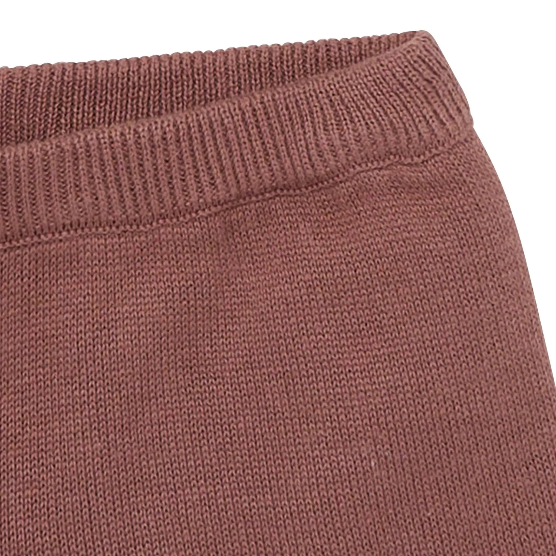 2-Piece Baby Boys Brown Johnny Collar Sweater Knit Set