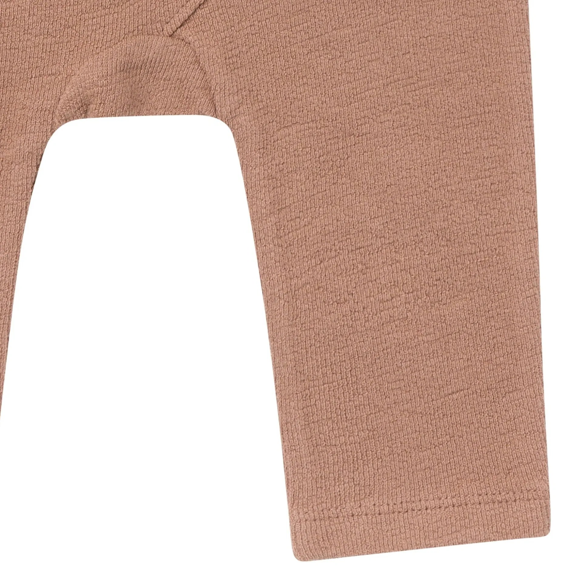 2-Piece Baby Boys Brown Raglan Top and Pant Set