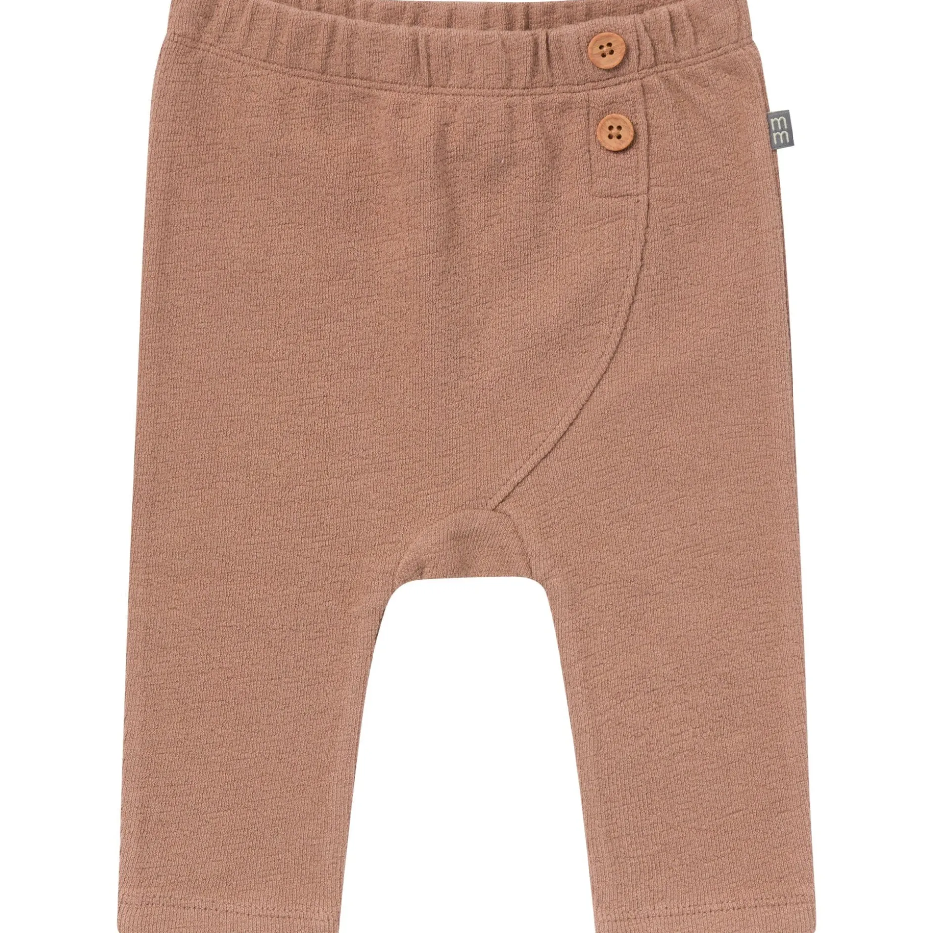 2-Piece Baby Boys Brown Raglan Top and Pant Set