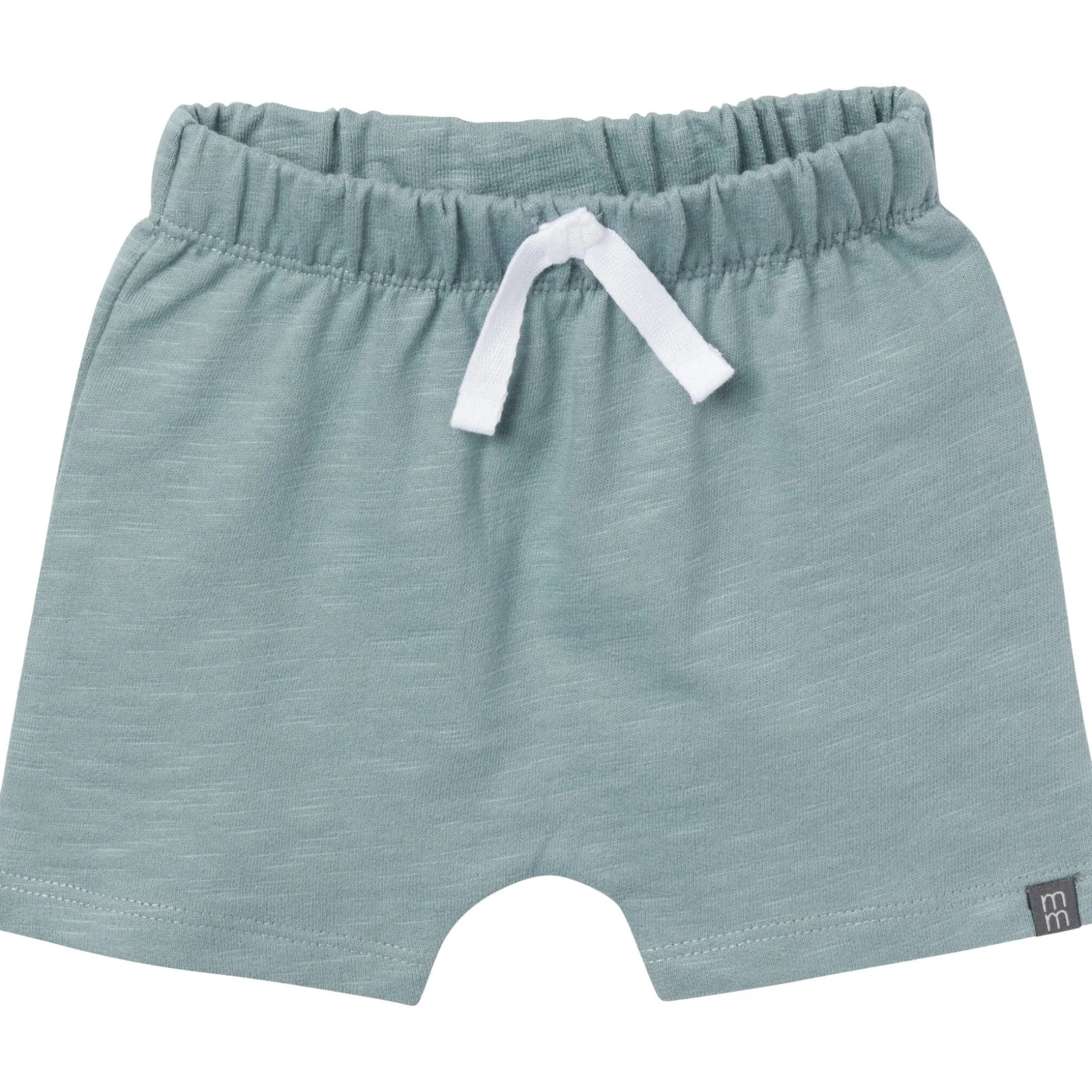 4-Piece Baby Boys Cream & Teal Bodysuits and Shorts Set