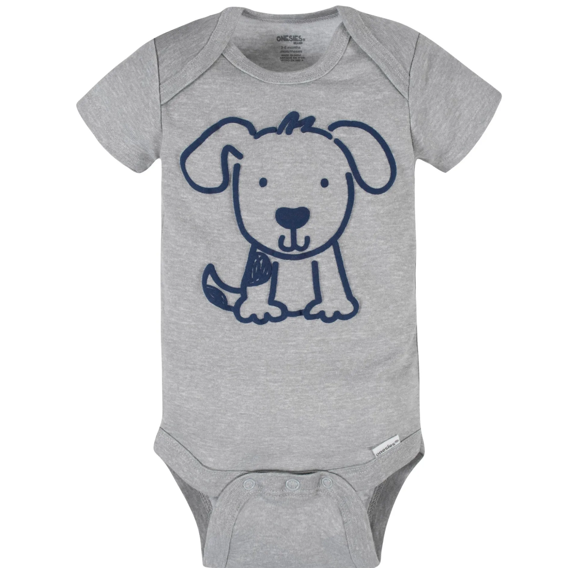 6-Piece Baby Boys Dog Onesies® Brand Bodysuits & Pants Set