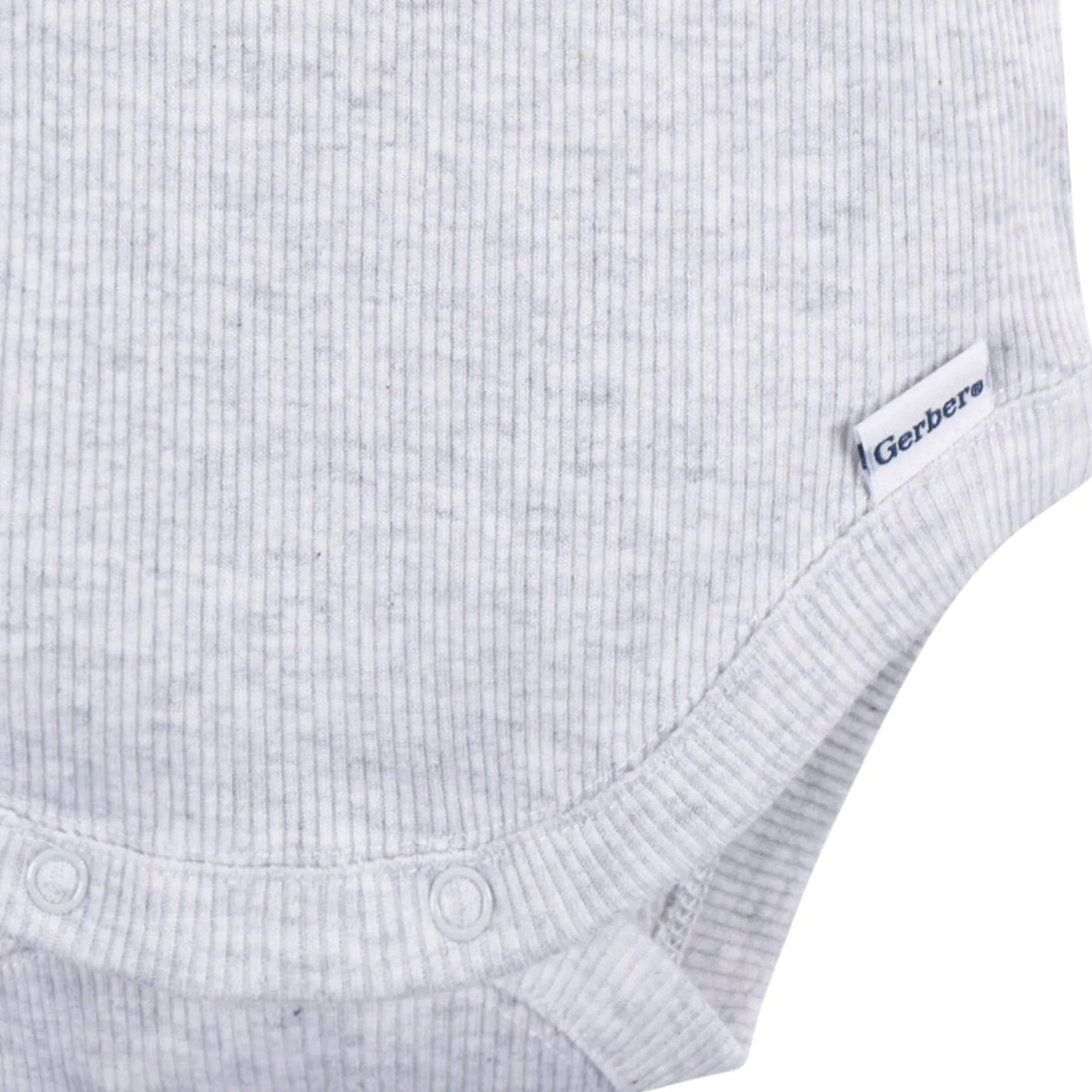 2-Piece Baby Boys Grey Heather Bodysuit and Shorts Set