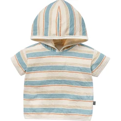 2-Piece Baby Boys Hooded Short Sleeve Top & Cuffed Shorts Set