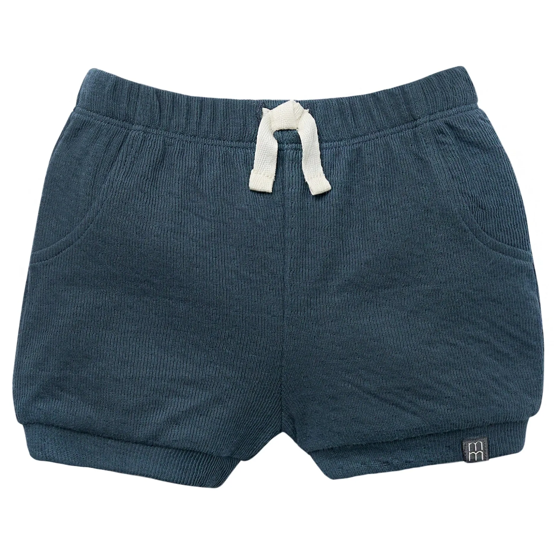 2-Piece Baby Boys Hooded Short Sleeve Top & Cuffed Shorts Set