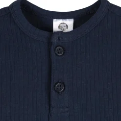 2-Piece Baby Boys Navy Top and Active Pant Set