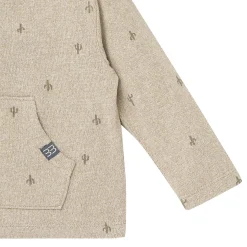 2-Piece Baby Boys Olive Cactus Hacci Top and Pants Set