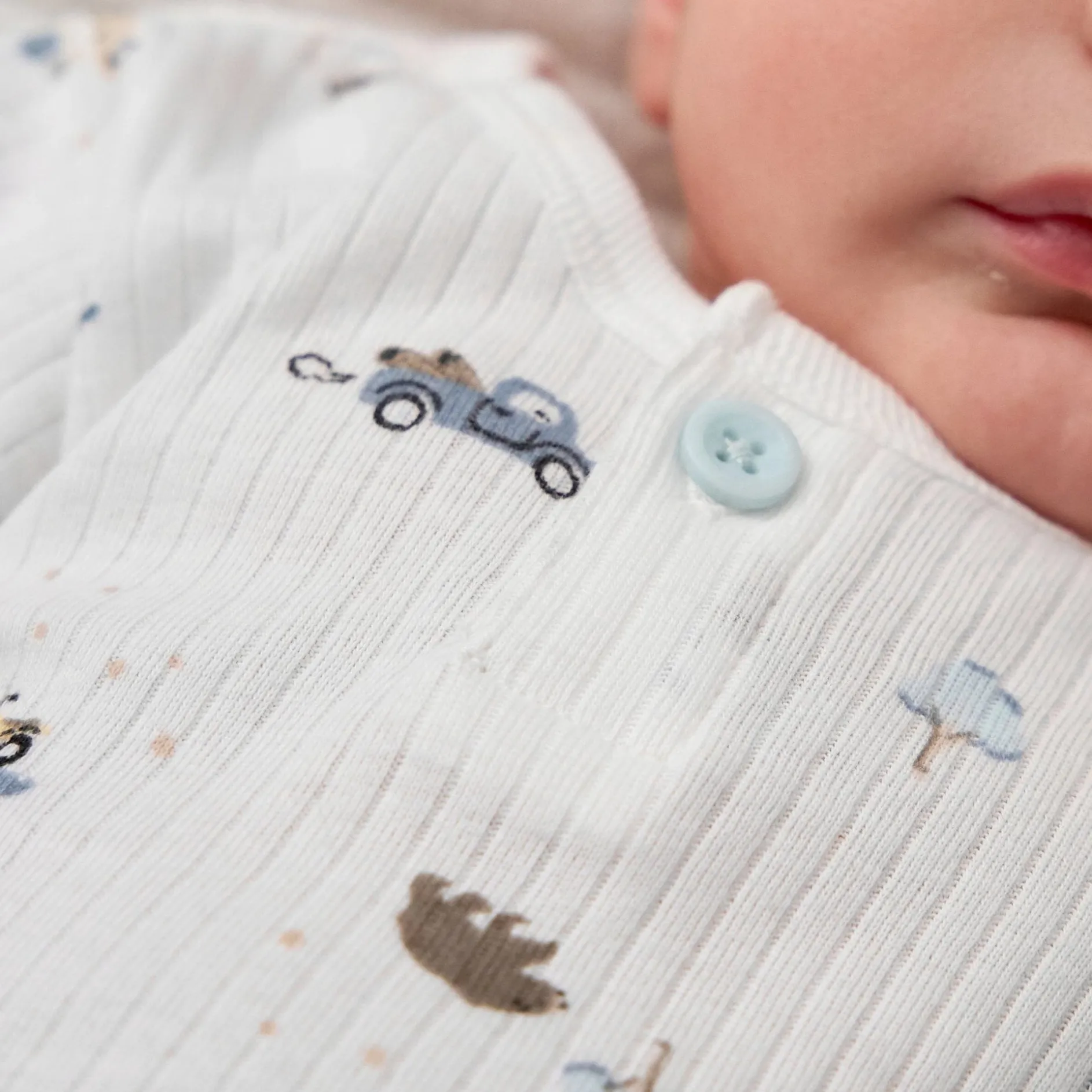 5-Piece Baby Boys Road Trip Bodysuits & Pants Set
