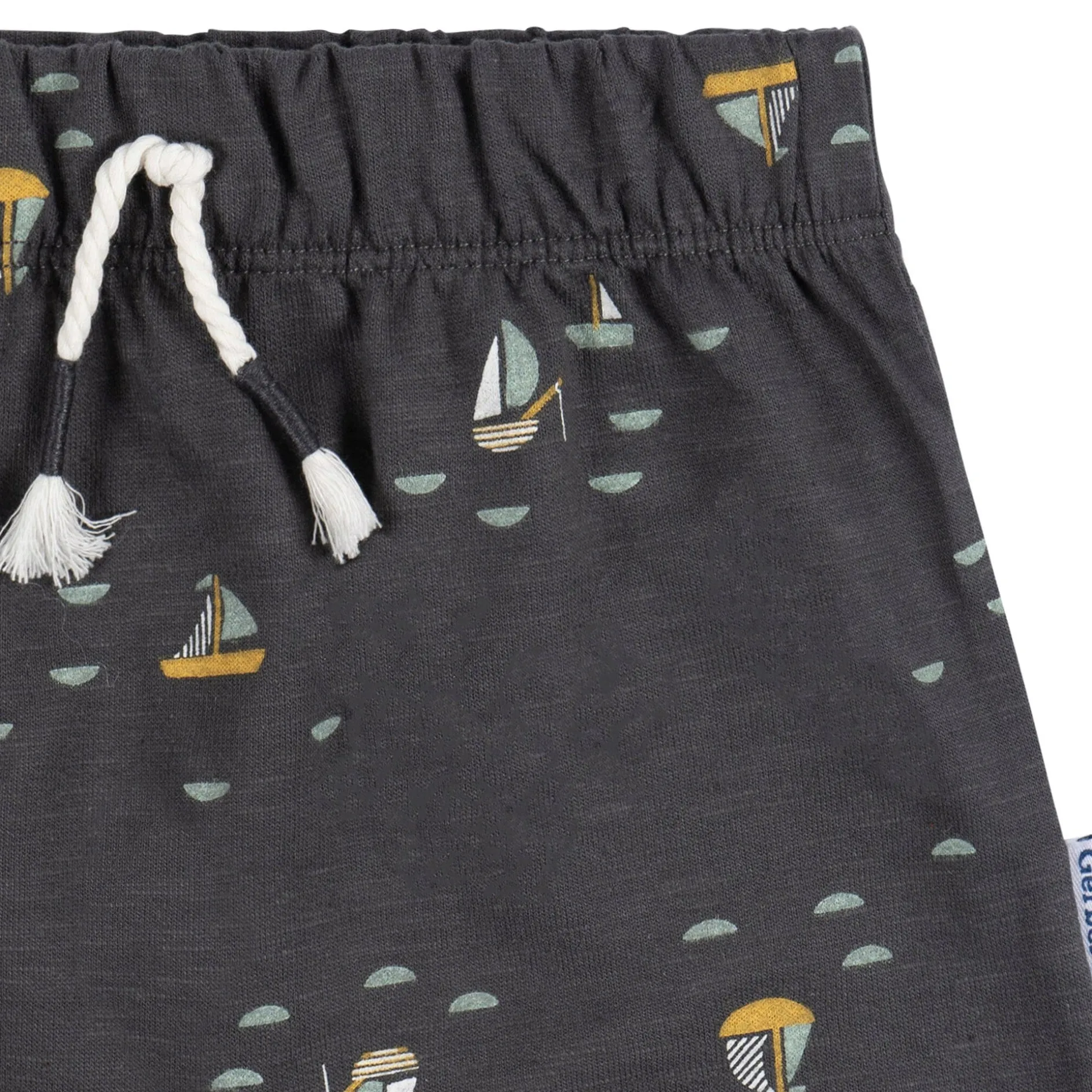 2-Piece Baby Boys Sailboats T-Shirt and Shorts Set