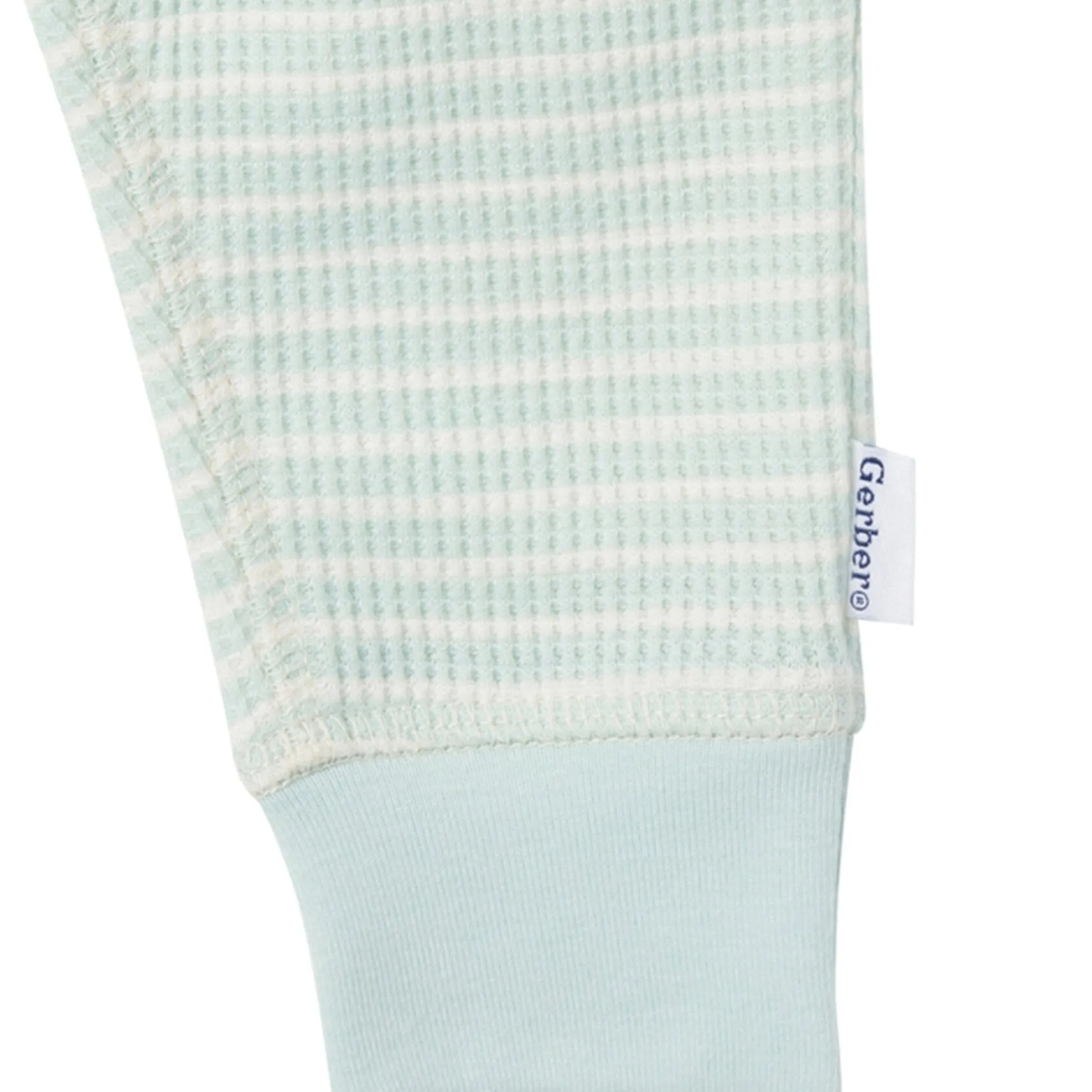 2-Piece Baby Boys Sky Blue Stripe Onesies® Bodysuit and Pants Set