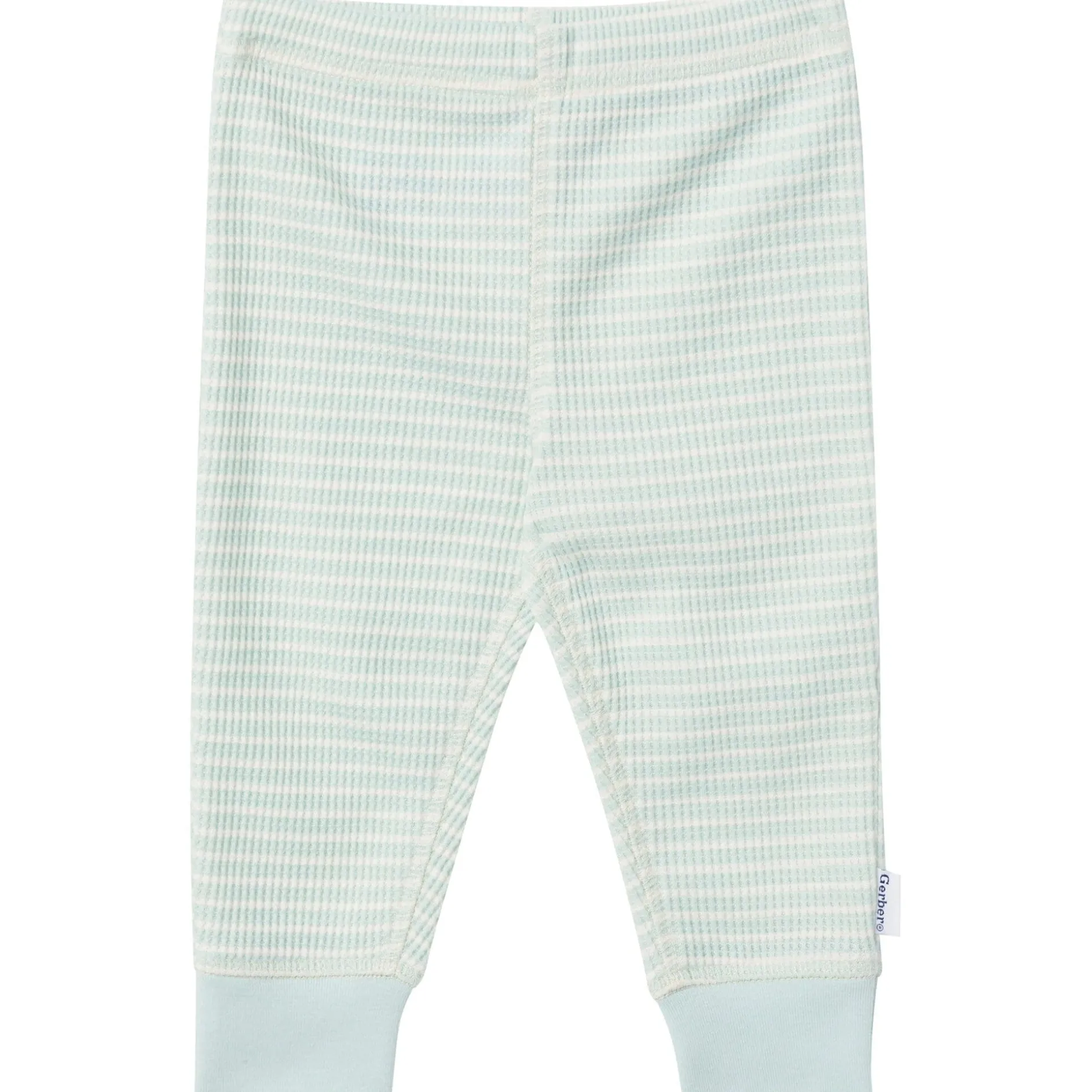 2-Piece Baby Boys Sky Blue Stripe Onesies® Bodysuit and Pants Set