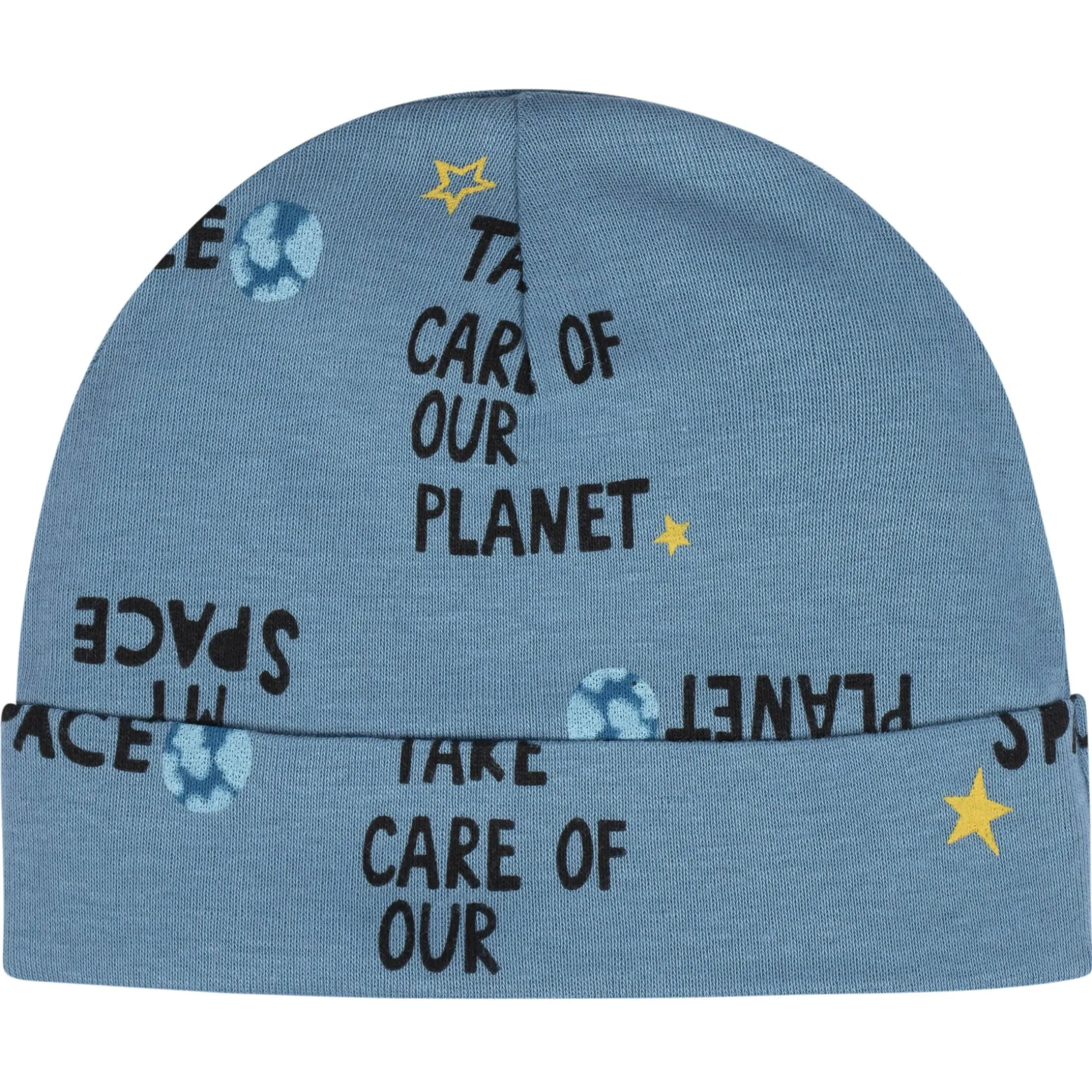 8-Piece Baby Boys Space Explorer No Scratch Mittens & Caps Set
