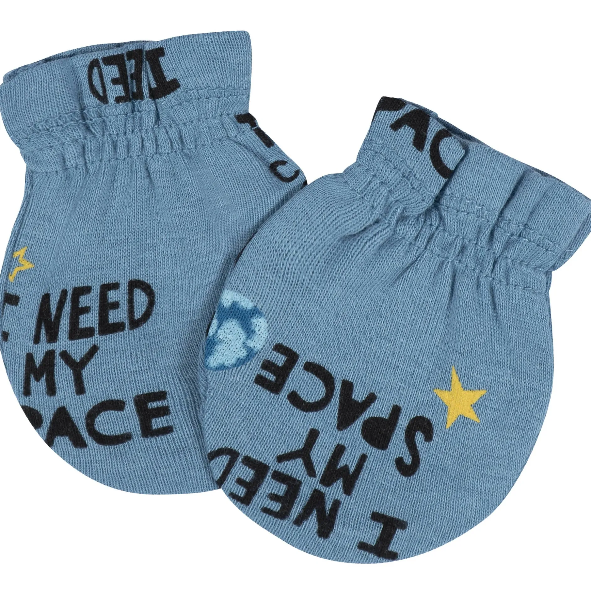 8-Piece Baby Boys Space Explorer No Scratch Mittens & Caps Set