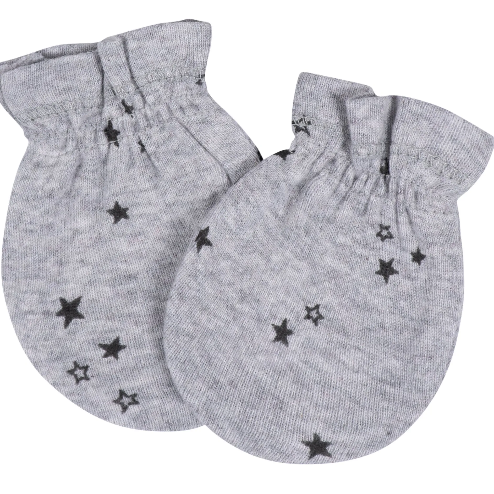8-Piece Baby Boys Space Explorer No Scratch Mittens & Caps Set