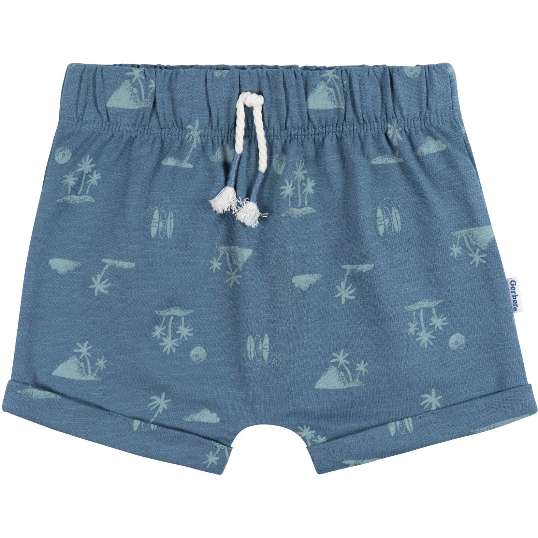 2-Piece Baby Boys Surf Life T-Shirt and Shorts Set