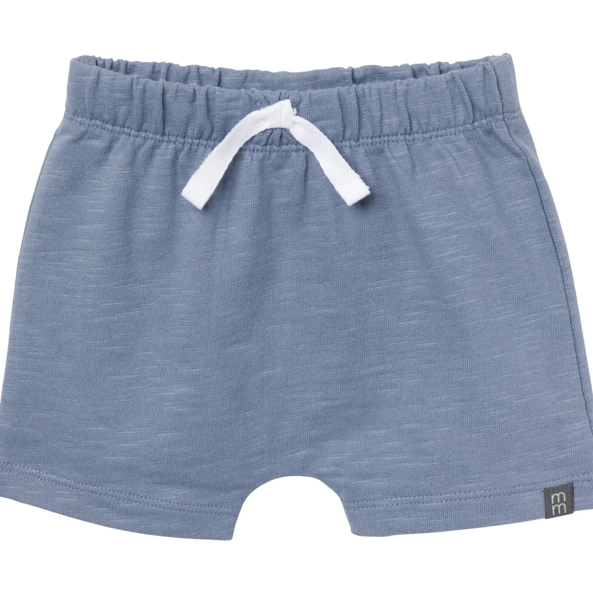 4-Piece Baby Boys Tan & Blue Bodysuits and Shorts Set