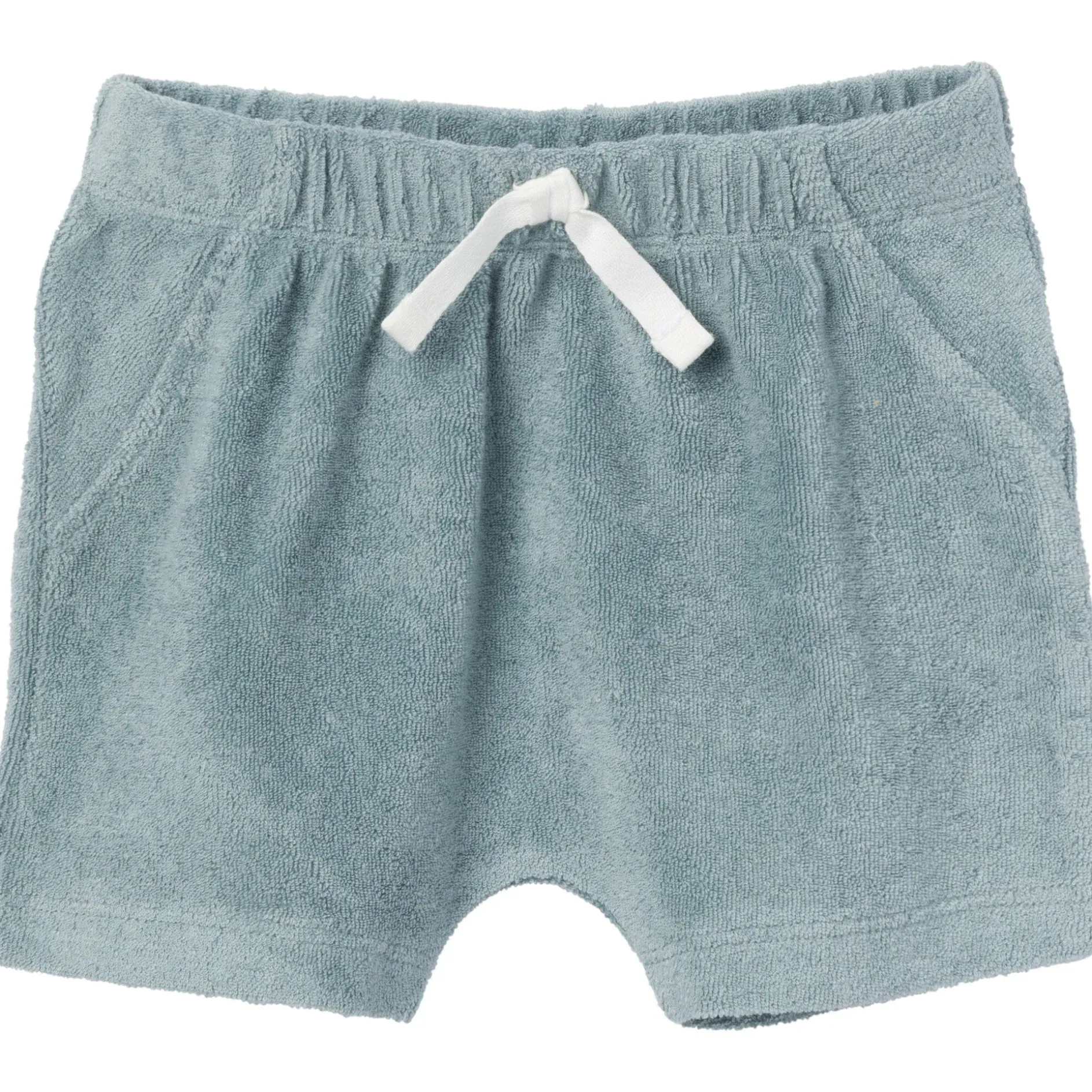 2-Piece Baby Boys Teal Shirt and Shorts Set
