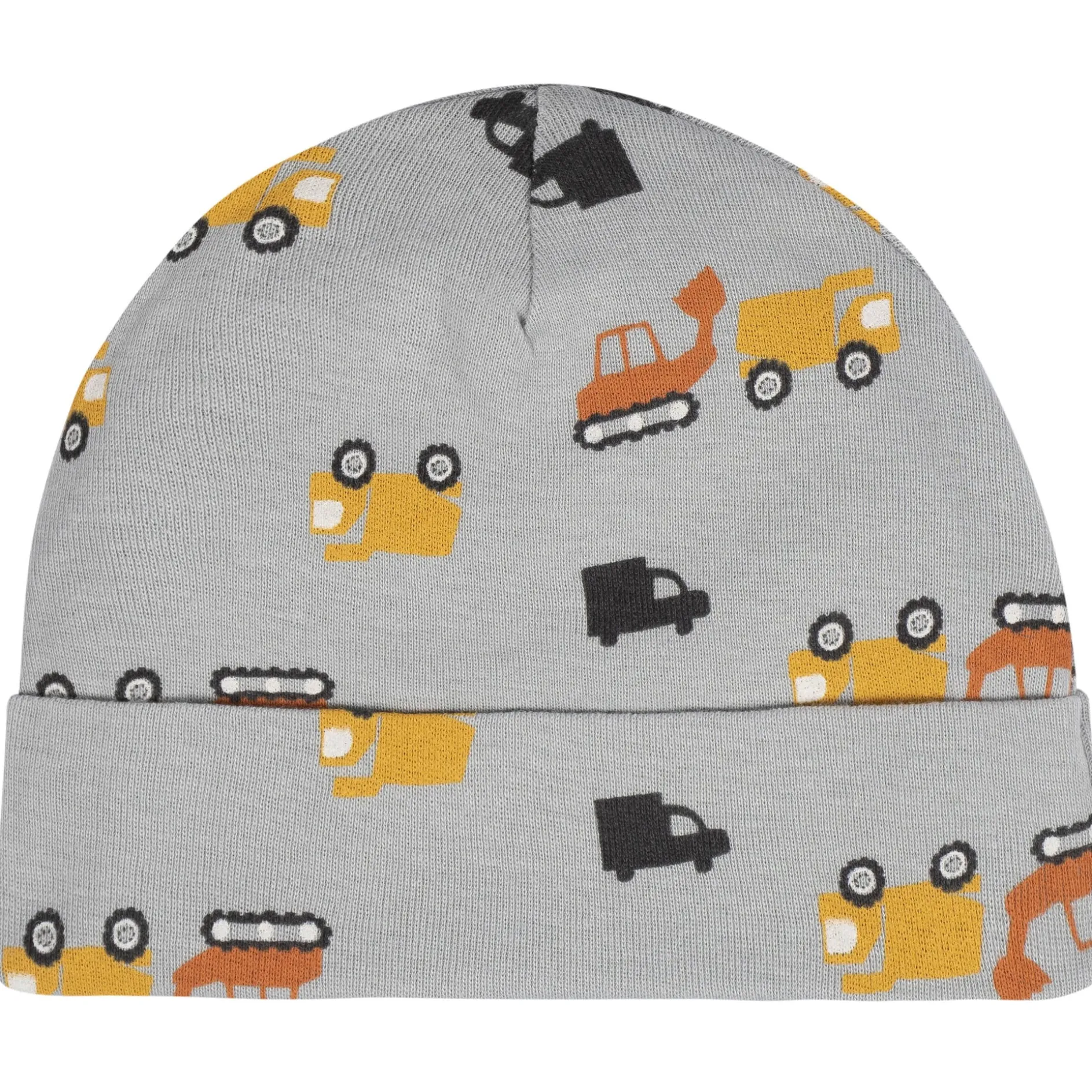 8-Piece Baby Boys Transportation Zone No Scratch Mittens & Caps Set