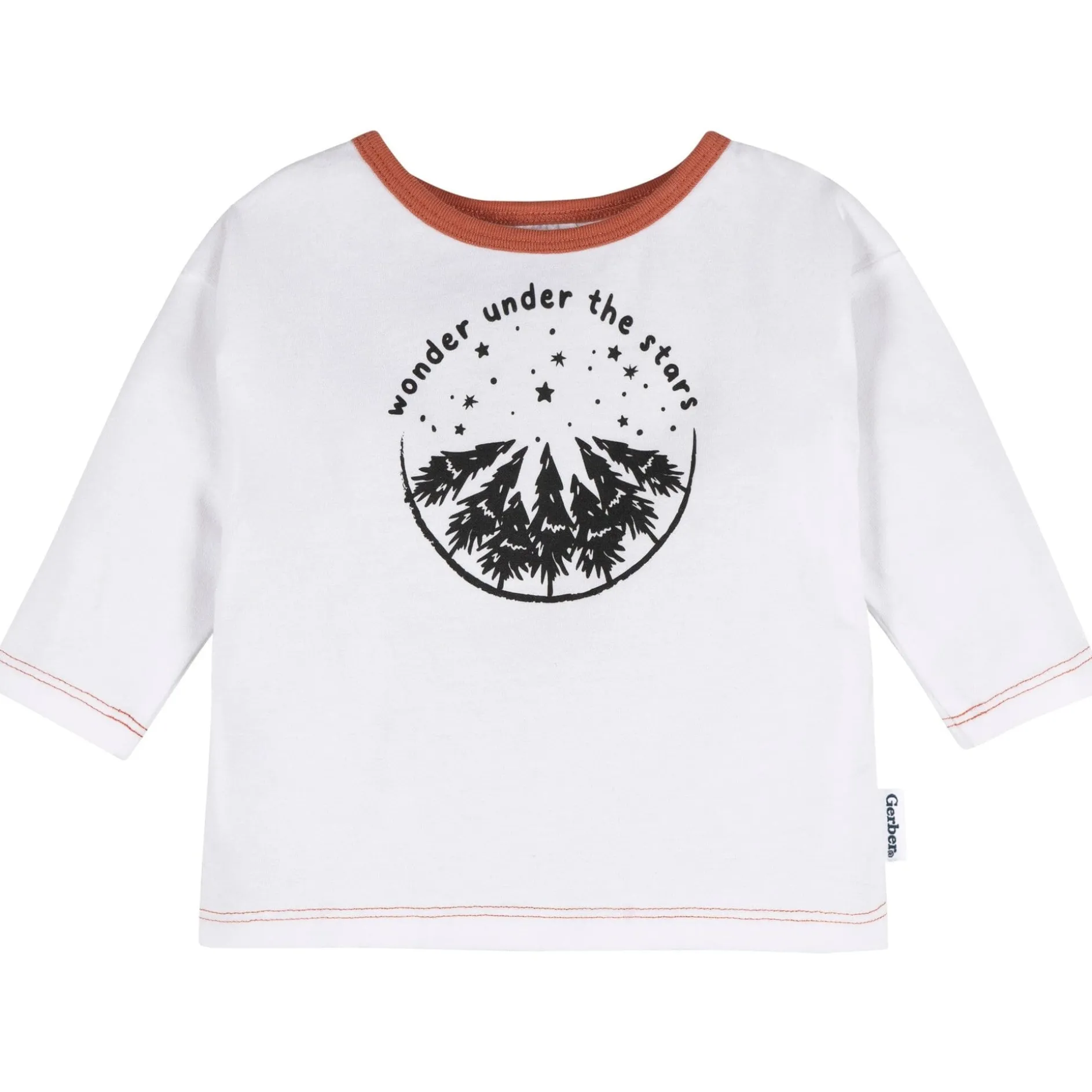 2-Piece Baby Boys Under the Stars Long Sleeve Top & Jogger Set