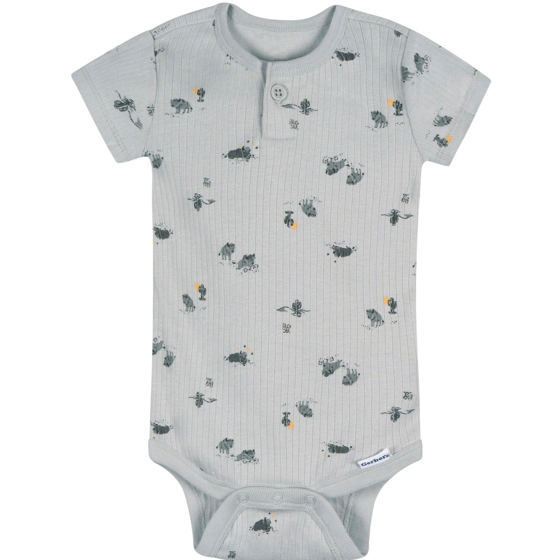 5-Piece Baby Boys Wild Buffalo Trail Bodysuits & Pants Set