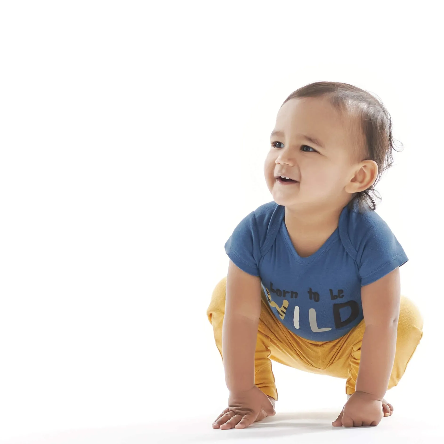 6-Piece Baby Boys Wild Onesies® Brand Bodysuits & Pants Set