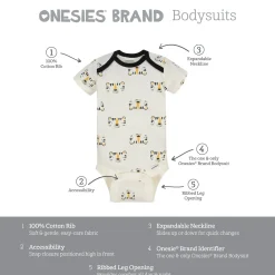 6-Piece Baby Boys Wild Onesies® Brand Bodysuits & Pants Set