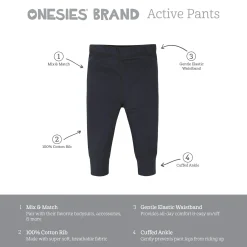 6-Piece Baby Boys Wild Onesies® Brand Bodysuits & Pants Set