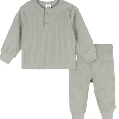 2-Piece Baby Boys Wrought Iron Top and Active Pant Set