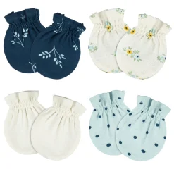 12-Piece Baby Girls Blue Flowers Layette Bundle