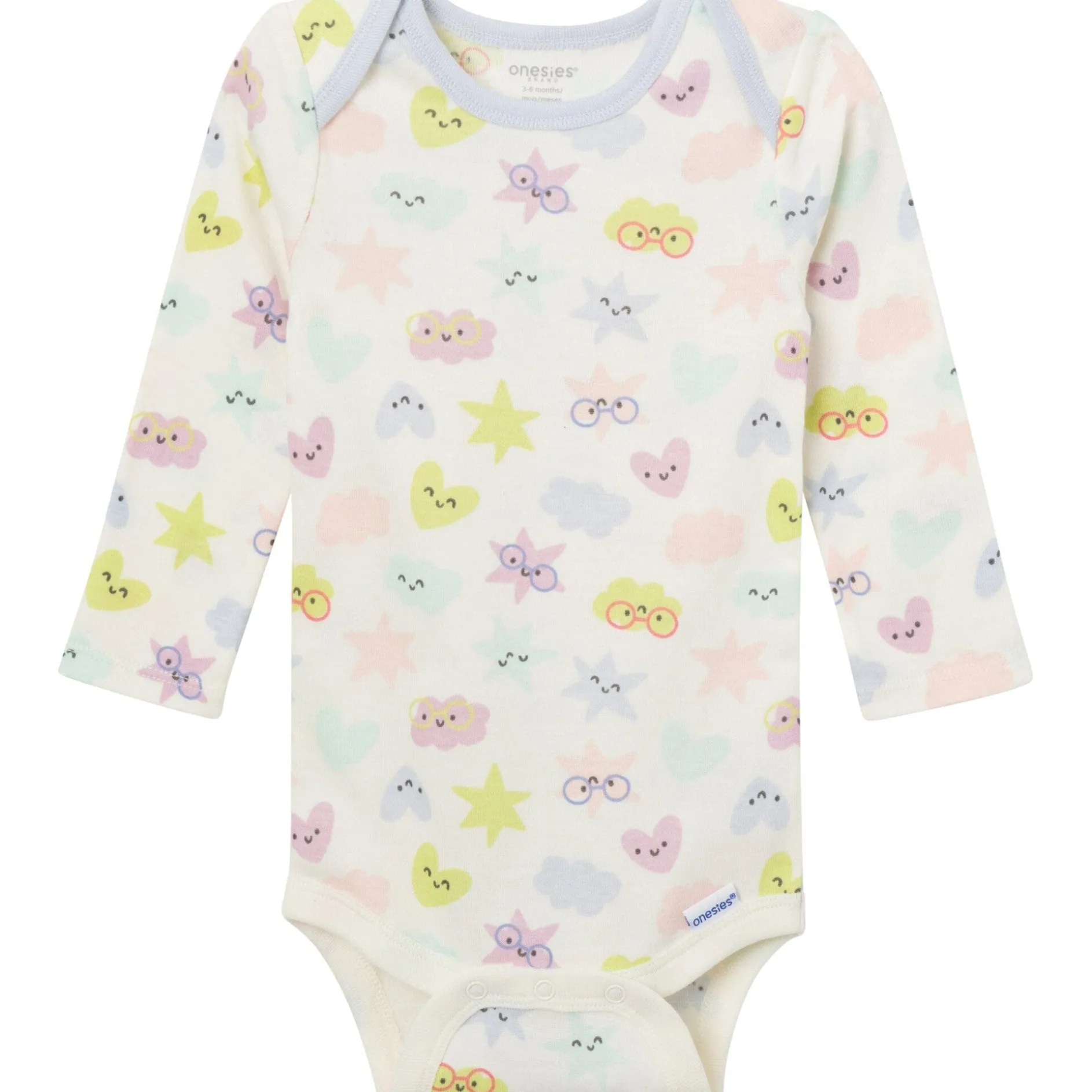 4-Piece Baby Girls Cozy Girl Onesies® Bodysuits and Pants