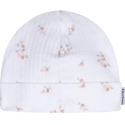 4-Piece Baby Girls Deer Cap and Mitten Set