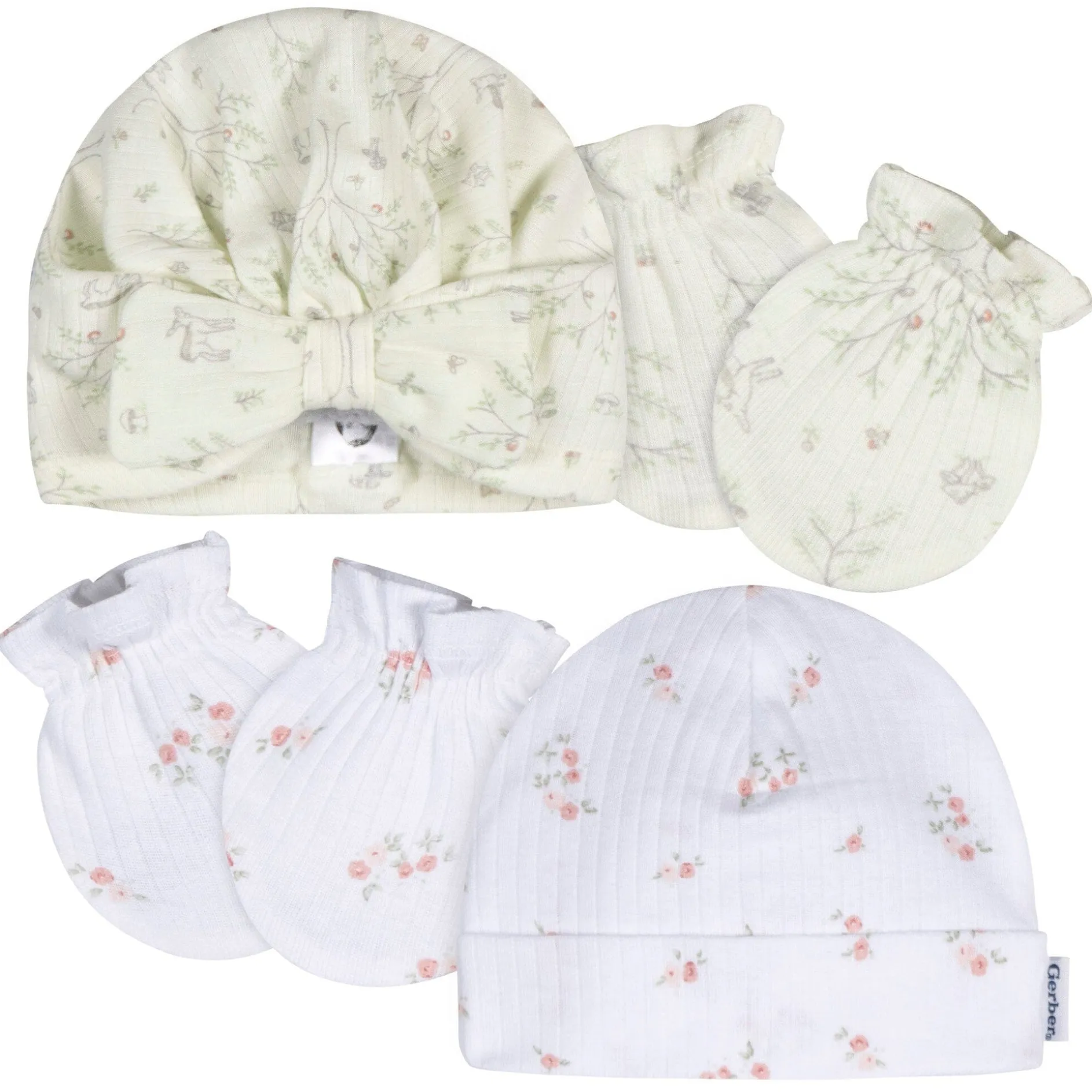 12-Piece Baby Girls Deer Everyday Basics Gift Set