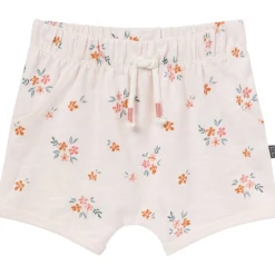 4-Piece Baby Girls Flower Bunches Sleeveless Peplum Tops and Shorts Set