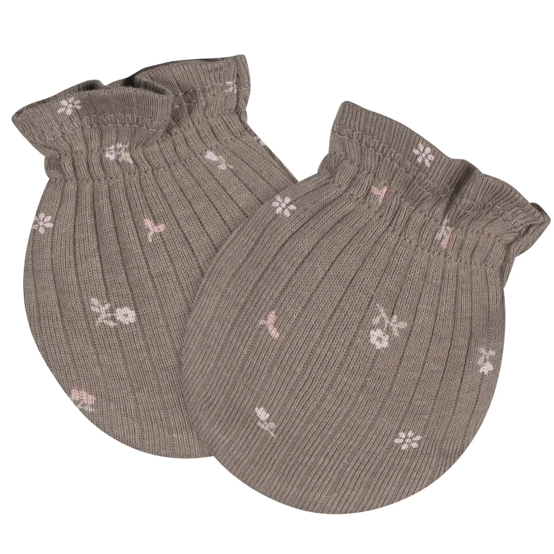 4-Piece Baby Girls Garden Cap and Mitten Set