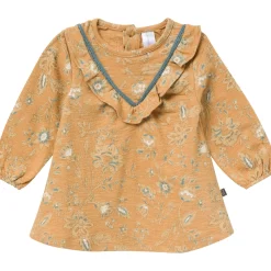 2-Piece Baby Girls Heirloom Floral Dress and Tights Set