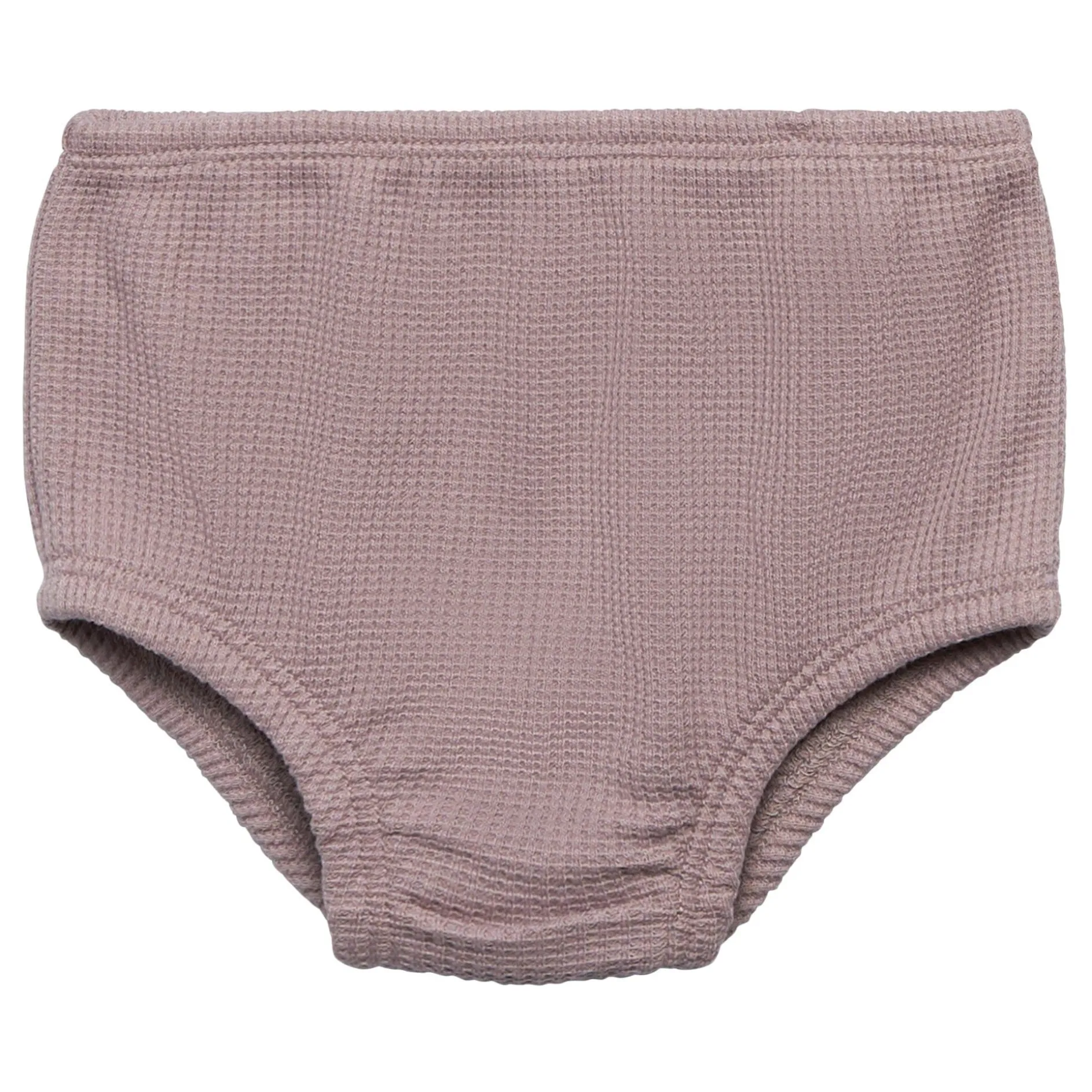 2-Piece Baby Girls Medium Lilac Waffle Dress Set