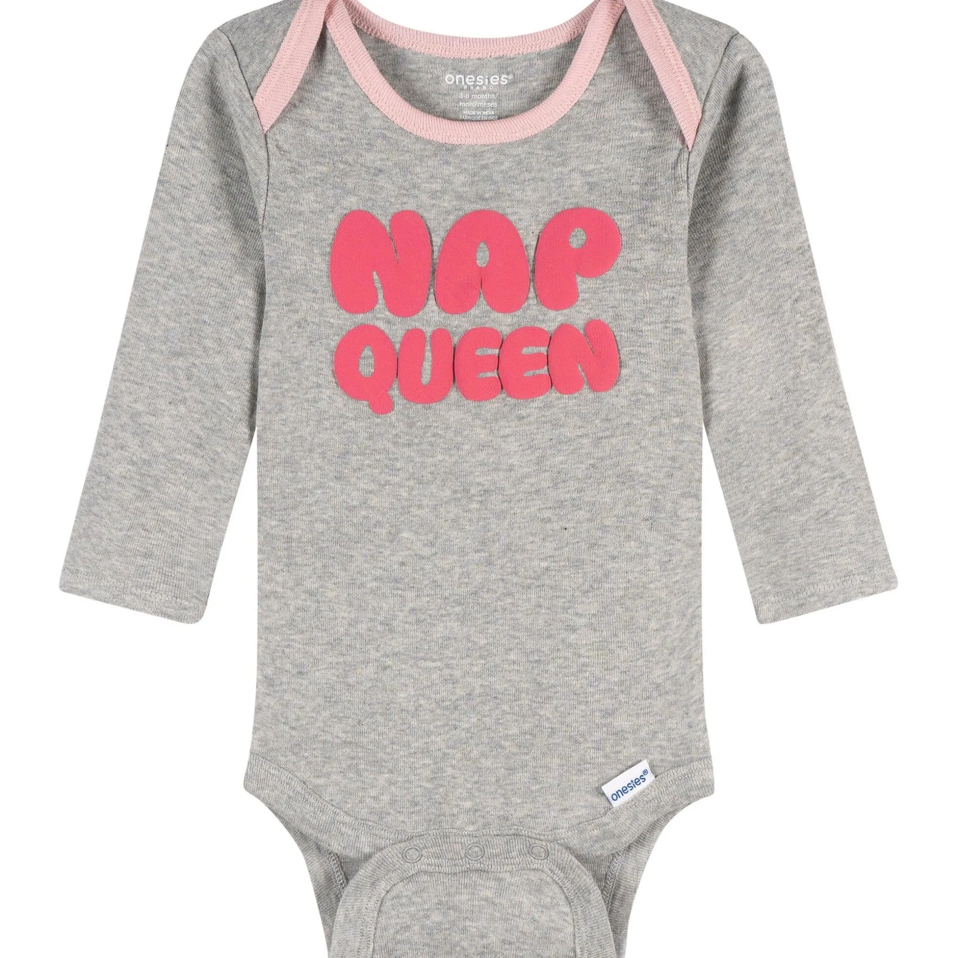 4-Piece Baby Girls Nap Queen Onesies® Bodysuits and Pants