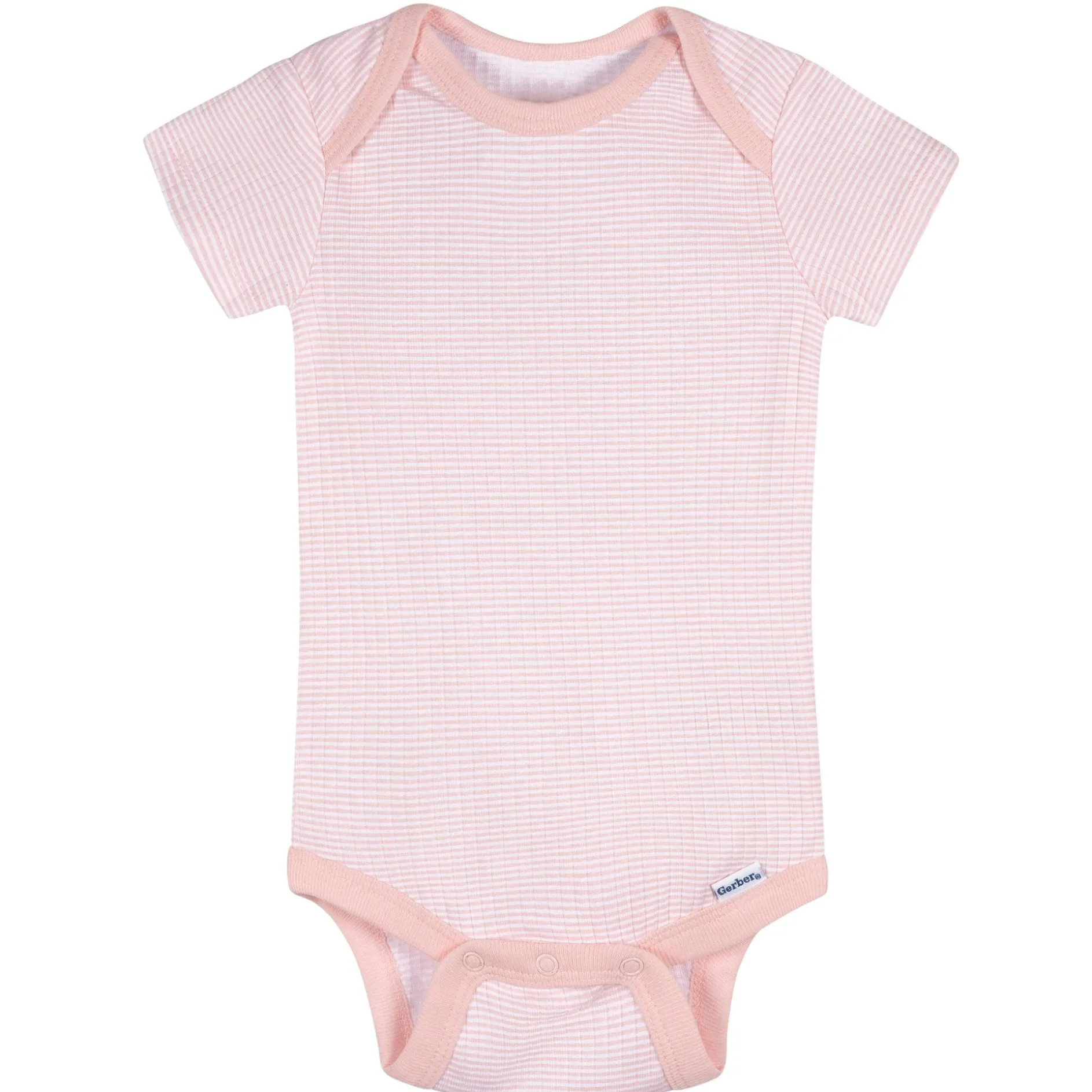 5-Piece Baby Girls Pink Garden Bodysuits & Pants Set