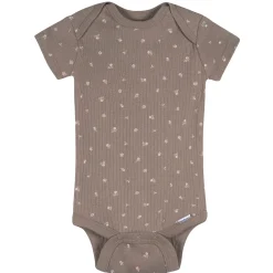 5-Piece Baby Girls Pink Garden Bodysuits & Pants Set