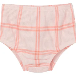 2-Piece Baby Girls Pink Plaid Dress Set