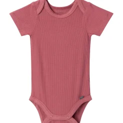 4-Piece Baby Girls Pink Roses Bodysuits and Pants Viscose Set