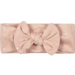 2-Piece Baby Girls Polka Dots Swaddle and Headband Set